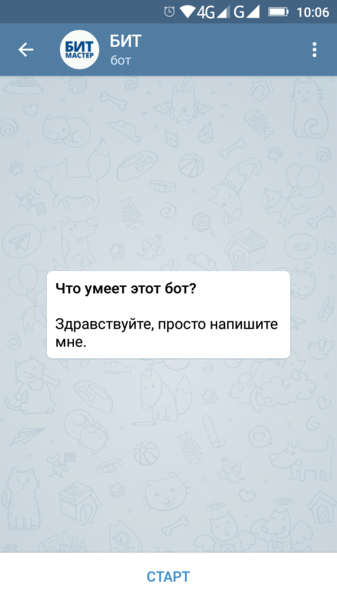 Файл:Нажать на Старт в боте.png